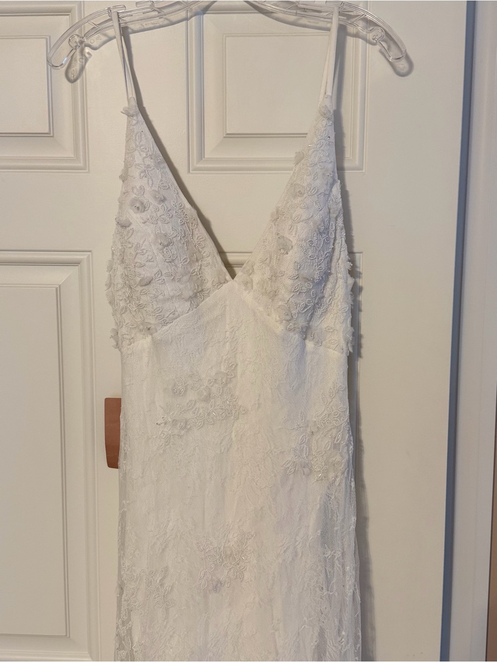 Anthropologie BHLDN Ivory Lace Bridal Slip
